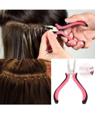Ninoclar 3 Holes Mini Plier for Micro Nano Ring Hair Extensions Opener and Removal Tool - Buy Online on GoSupps.com