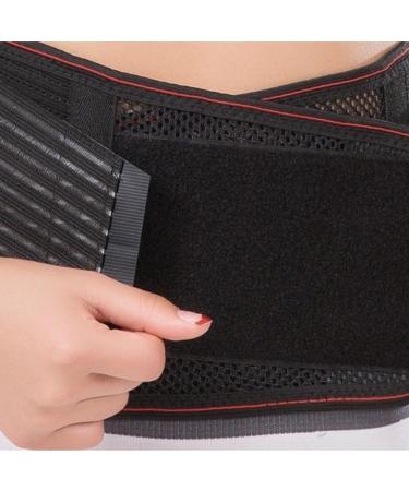 Back Support Back Brace Lumbar Support Lumbar Brace Belt Summer Lower Back Brace Support Waist Trainer Lumbar Belt Back Support Belt(X-Large) X-Large Black - Buy Online on GoSupps.com