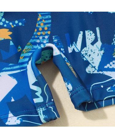 IWEMEK Kids Swimming Float Jacket | Blue Dinosaur 2-3 Years | Training Swimwear Vest for Boys Girls - Buy Online on GoSupps.com