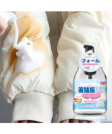 Dry Foam Cleaner for Clothes Multipurpose Clothing Stain Remover - Effective Carpet Spray Gentle Clothing Spray for Clothes Laundry Wine Down Jacket Cleaner - Buy Online on GoSupps.com