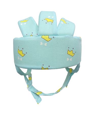 Ocanoiy Baby Safety Helmet - Crown Blue | Toddler Headguard for Infant & Children | Adjustable Head Protector Cap for Ultimate Safety - Buy Online on GoSupps.com
