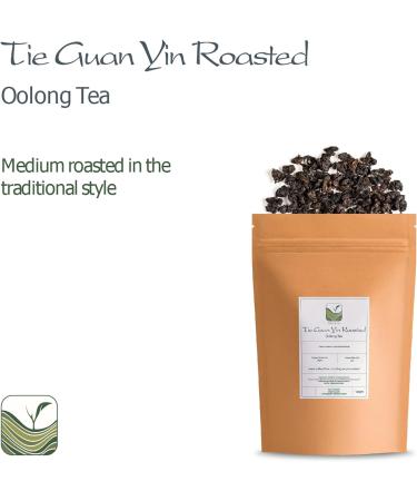 Premium Tie Guan Yin Oolong Tea 50g - Roasted Iron Goddess of Mercy from China - Buy Online on GoSupps.com