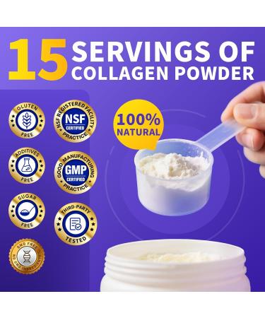 Collagen Peptides* Powder for Women, Night Repair, Support Skin, Hair, Nail, Marine Collagen Supplements with Hydrolyzed Type I, L-Theanine, Ashwagandha, Mushroom, Soursop Flavored, 180g/6oz 6.35 Ounce (Pack of 1) - Buy Online on GoSupps.com