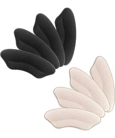 4 Pairs Suede Heel Grips Liners - Prevent Heel Slipping and Rubbing - Self-Adhesive Inserts for Men and Women - Buy Online on GoSupps.com