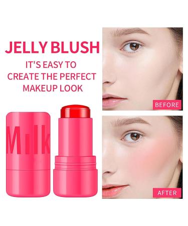 Beneath Lipstick Cooling Water Jelly Lip Stain & Cheek Stain | Long-Lasting Waterproof Pink Lip & Blush 2-in-1 for Women (Coral) - International Shipping Available - Buy Online on GoSupps.com