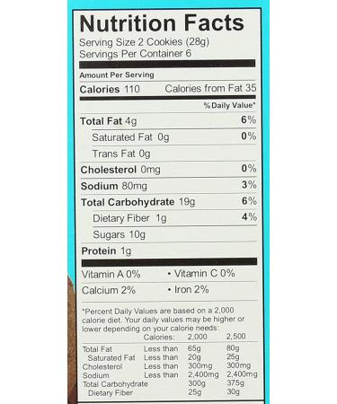 Enjoy Life Gingerbread Spice Soft Baked Cookies 6 oz - Gluten-Free Snack - Buy Online on GoSupps.com