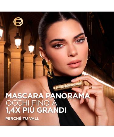 L'Or al Paris Panorama Volumizing Mascara Black Color with Stretchflex Complex Clump-free enlarging effect Suitable for Sensitive Eyes - 2 Mascaras - Buy Online on GoSupps.com