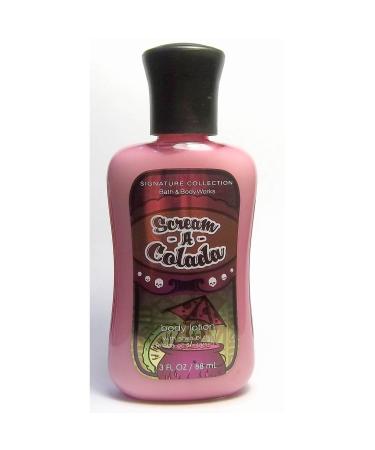 "Scream a Colada" 3 Oz. Body Lotion with Shea Butter Jojoba Oil & Vitamin E