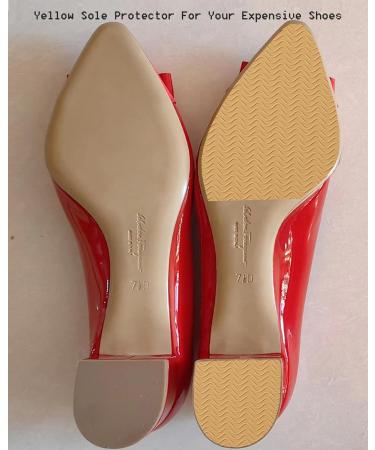 Yellow Bottoms Shoe Sole Protector for Women's High Heels | Non-Slip Shoe Pads & Grips | Anti-Slip Protectors (2 Pairs - Buy Online on GoSupps.com