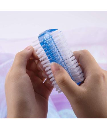 BQTQ 8-Piece Double-Sided Nail Brush Set - Plastic Hand Washing & Cleaning Brushes for Perfect Nail & Hand Care - Buy Online on GoSupps.com