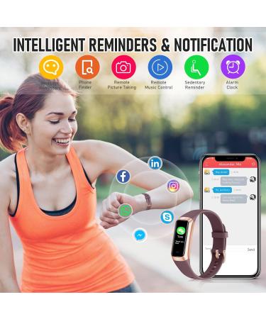 1.10'' AMOLED Fitness Tracker with Heart Rate & Sleep Tracking - 25 Sports Modes - Pedometer for Android & iPhone - Bordeaux - Buy Online on GoSupps.com