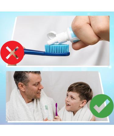 READYBRUSH JR 30 Reusable Kids Toothbrushes with Bubblegum Toothpaste - Bulk Individually Wrapped Travel Toothbrushes Made in the USA - Buy Online on GoSupps.com