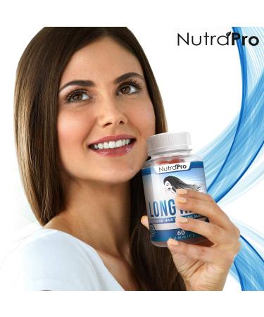 Long Hair Gummies - Anti-Hair Loss Supplement for Fast Growth - Biotin & 10 Vitamins - Men & Women - 60 Count - Buy Online on GoSupps.com