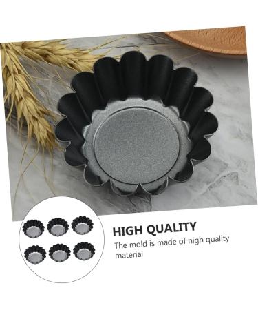 PRETYZOOM Flan Tart Pan 36 Pcs Cake Mold Non Stick Egg Tart Mold Wrought Iron Iron Bake Mold - Buy Online on GoSupps.com