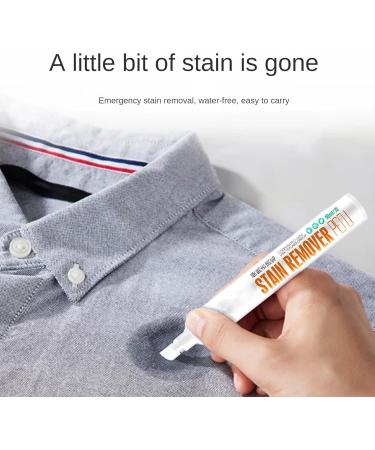 Stain Remover Pen Set of 2 - Quick & Portable Oil Stain Removal for White Clothes - No Wash Needed - Buy Online on GoSupps.com