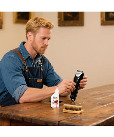 Hair Trimmer Oil Precision Dropper Bottle for Cutting Oil | Anti-Rust Liquid for Cleaning Blades Scissors Beard Men Garage - Buy Online on GoSupps.com