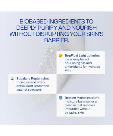 Freaks of Nature Barrier Balancing Cleanser | Foaming Gel-To-Oil Facewash | Dermatologist Test Vegan Formula 3.4 Fl oz - Buy Online on GoSupps.com