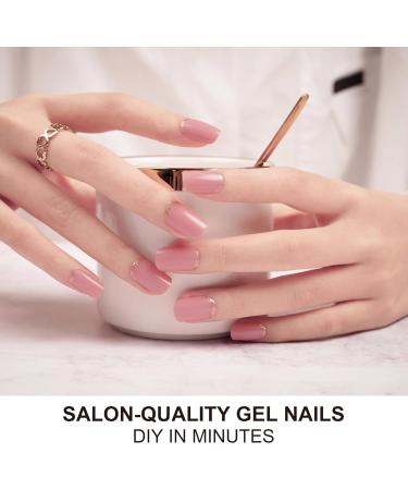 DANNI & TONI Glitter in My Eyes Gel Nail Wraps - 28 Semi Cured Nail Stickers | Salon-Quality Manicure Set - Buy Online on GoSupps.com