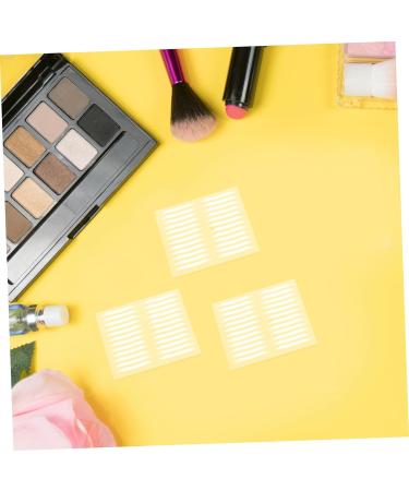 POPETPOP 90 Sheets Double Sided Double Eyelid Sticker Invisible Double Eyelid Sticker Female Makeup Stickers Feet Measuring Device Girl Stickers Woman Beauty Products Tape White Make up - Buy Online on GoSupps.com