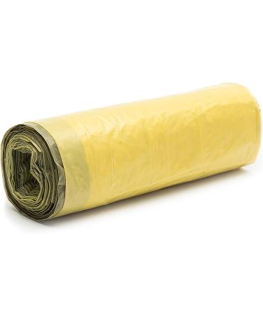 Extra Strong Yellow Recycling Bags with Drawstring - 90L 22 Thick 40 Rolls (40 Bags) - Eco-Friendly Waste Collection - Buy Online on GoSupps.com