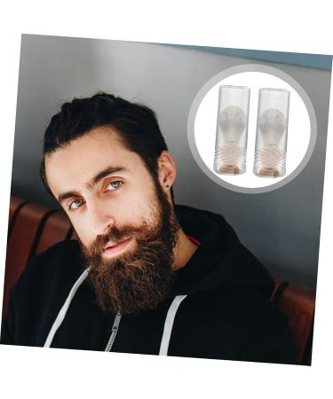 FRCOLOR 4-Piece Shaving Brush Set | Travel Case & Storage | Adjustable Plastic Container for Men | Durable & Transparent Boxes | 5.5x5.5cm - Buy Online on GoSupps.com