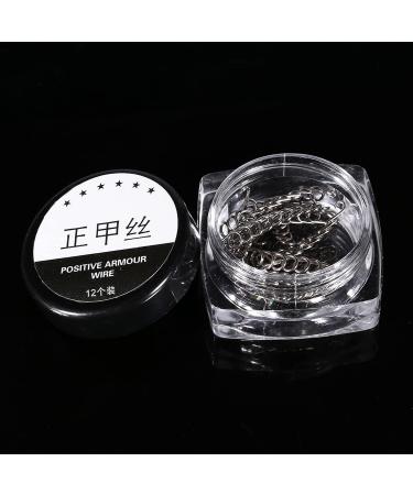 Ingrown Toe Wire Fixer 12Pcs/Box Stainless Steel Toenail Correction pedicure Tool with 6 Sizes for Nail Recover Foot Care Bunion Corrector - Buy Online on GoSupps.com