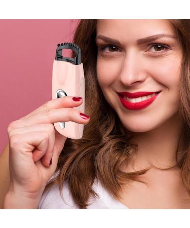 Electric Eyelash Curler Heated Beauty Eyelashes Curler Rechargeable Quick Heating Eyelash Heat Curler Portable Lashes Heating Curler for Long-Lasting Curl Pink - Buy Online on GoSupps.com