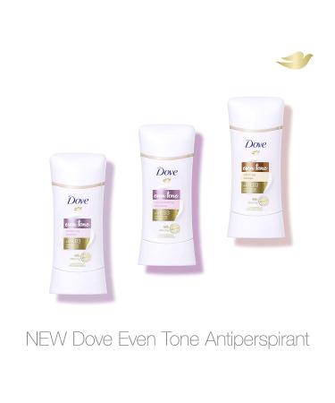 Dove Even Tone Antiperspirant Deodorant 2.6 oz - 3 Pack - Buy Online on GoSupps.com