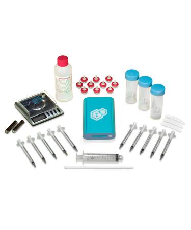 tCheck 2 Potency Testing Plus Kit | tCheck 2 App Controlled Home Potency Tester (Blue) w/Expansion Pack | Tests Oils Infusions Flower & More | Takes The Guess Work Out of Product Potency (Blue)