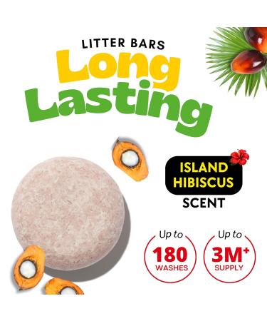 Batana Oil Shampoo & Conditioner Bar Set - Hair Growth Thickening & Anti Hair Loss - Silicone & Sulfate Free - Hibiscus Scent - Buy Online on GoSupps.com