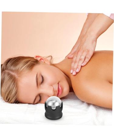 Stainless Steel Face Massager & Muscle Roller - Manual Ball for Circulation & Relaxation - Buy Online on GoSupps.com