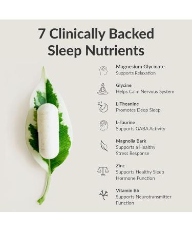 BIOptimizers Sleep Breakthrough Capsules - Natural Support Supplement | Calming Relief Aid for Adults | Non-Habit Forming | 60 Capsules - Buy Online on GoSupps.com