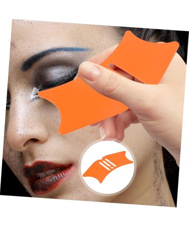 Beavorty Mascara Make Up Eyelash Tool Mascarades for Women Makeup Tools Eyeliner Guard Auxiliary Tool Template Miss Make up 10.3x3.8cm Orange - Buy Online on GoSupps.com
