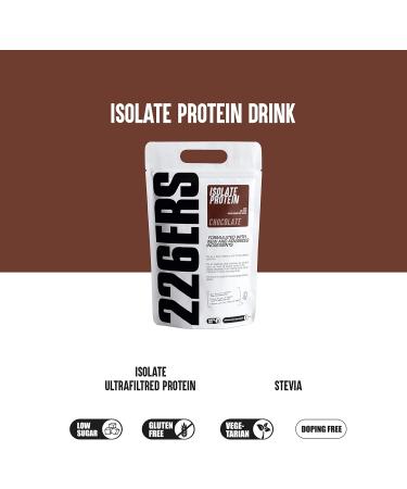 226ERS Isolate Protein | Ultrafiltered Milk Isolate Protein Low Sugar Powder Gluten Free Chocolate - 1kg - Buy Online on GoSupps.com