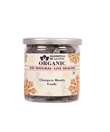 Blessfull Healing Organic Chatpata Masala Candy 350 Gram Airtight Container (Packing May Vary)