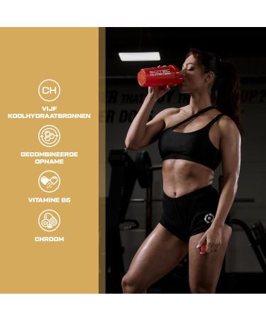 Scitec Nutrition Supercarb Xpress Drink Powder with Carbohydrates LIsoleucine Vitamin B6 Chromium Sugars and Sweeteners 1000 g Raspberry tea - Buy Online on GoSupps.com