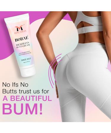 MACARIA Bobae Brazilian Butt Massage Cream | Firming & Moisturizing Care for a Fuller Look - Buy Online on GoSupps.com