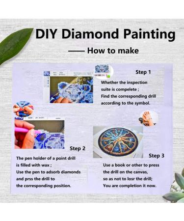 VAIIEYO 5D Diamond Painting Kit - Balloon River Full Drill Round Rhinestone Craft Canvas 12x16 - Buy Online on GoSupps.com