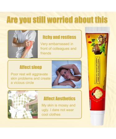 Face Cream Body Cream Anti-Itch Cream Chinese Herbal Cream Skin Repairing Cream for Face Body Healthy Skin Treatment Antifungal Cream Treatment Ointment Cream for Itchy Skin Moisturizing Skin Cream - Buy Online on GoSupps.com