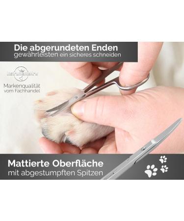 Paw Scissors: 9 cm Small Fur & Dog Hair Scissors for Precise Grooming - Perfect for Pet Owners - Buy Online on GoSupps.com
