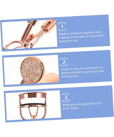 DOITOOL Eyelash Curler Lashes Tool Spring Tools Hair Beader The Lash Tool Carbon Steel Brush Comb Curler Lash Tools Eyelash Holder Eyelash Curl Tool Miss Stainless Steel Beauty Tools Major - Buy Online on GoSupps.com