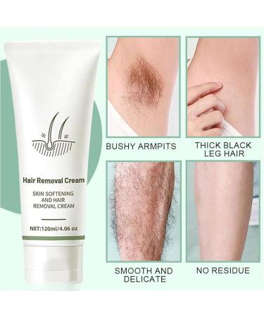 Hair Removal Cream for Women - 120ml Gentle and Moisturizing Hair Removal Cream - Soothing Lotion for Body Face Legs Underarms - Family Use - Buy Online on GoSupps.com