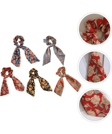 LALAFINA Satin Hair Scrunchie Rope Accessories Ties Scarf Scarf Set Scrunchies Hair Rings - Buy Online on GoSupps.com