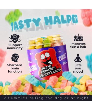 Hm Gummies 15,000,000 - Natural Fruit Flavored Gummy for Joint and Muscle Discomfort - Buy Online on GoSupps.com
