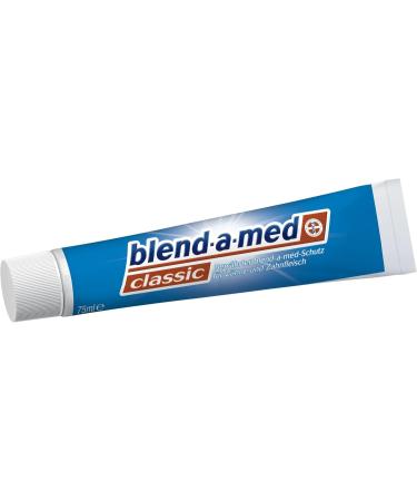 Buy Blend-A-Med Classic Toothpaste 75ml - Fresh Breath & Oral Care | International Shipping Available - Buy Online on GoSupps.com