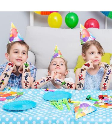 Spiderman Temporary Tattoos for Kids - 60 PC Spidey & Friends Fake Tattoos Stickers | Spider Birthday Party Supplies & Decorations - Buy Online on GoSupps.com