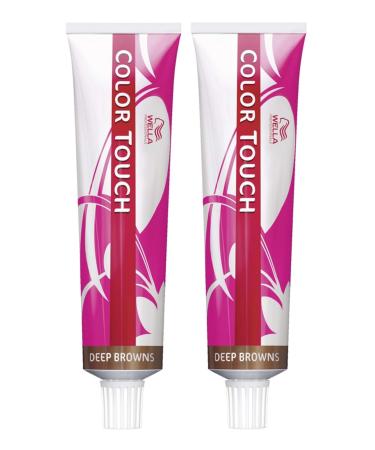 Pack of 2 Color Touch 60 ml Deep Browns 6/7