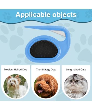 Adiwo Pet Knotting Comb - Steel Blade Knot Removal Tool for Cats | De-Filtered Hair Detangler & Undercoat Brush | 1 Piece - Buy Online on GoSupps.com