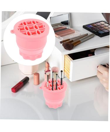 Didiseaon tool brush Make Brush Cleaners Silicone Makeup Brush Cleaner detergent washer Silica gel set Makeup Brush Cleaner Kit Multifunction silicone brush Makeup Tools 9.20X9.20X8.60CM Pink - Buy Online on GoSupps.com