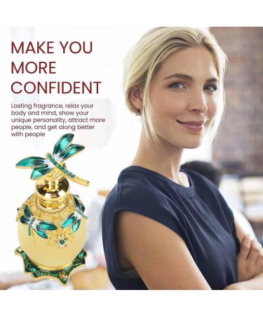 Arabian Perfumes 15ml Muslim Eau de Parfum Toilette for Female Halal Dubai Retro Concentrated Long Lasting Perfume Essential Oil Womens Fragrances Persistent Smell Travel Accessory Green Dragonfly - Buy Online on GoSupps.com